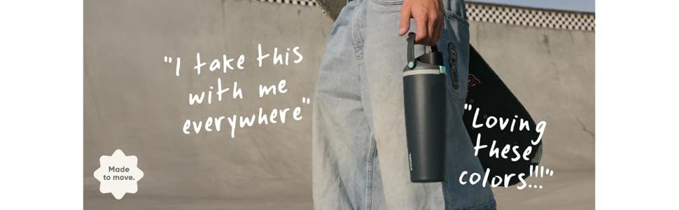 Owala FreeSip Sway Insulated Stainless Steel Water Bottle with Two-Way Spout, Built-In Straw and Bucket Handle, Made for Travel, School, and Sports, 40oz, BPA Free, Leak Proof, Black Cherry